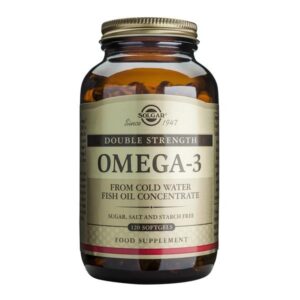 SOLGAR ÓMEGA 3 DOUBLE STRENGTH 120 SOFTG