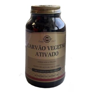 SOLGAR ACTIVATED CHARCOAL 100 VEGCÁPS