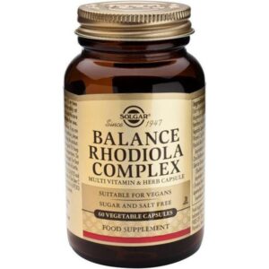 SOLGAR BALANCE RHODIOLA COMPLEX 60VCÁPS