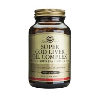 SOLGAR SUPER COD LIVER OIL COMP.60 SGELS