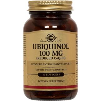 SOLGAR UBIQUINOL 100MG 50 SOFTGELS