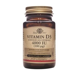 SOLGAR VIT.D3 4000IU 60 VEGCÁPS