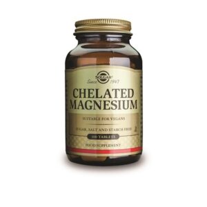 SOLGAR CHELATED MAGNESIUM 100 TABLETS