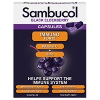 SAMBUCOL IMMUNOFORTE SAB.VIT.C ZN 30CÁPS