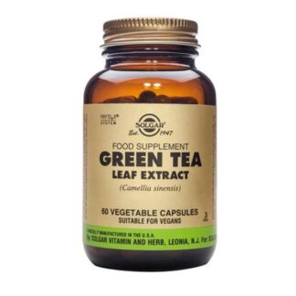 SOLGAR GREEN TEA CHÁ VERDE EXTRATO 60VCA