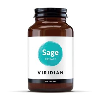 VIRIDIAN SAGE LEAF 600MG 30 VEG CAPS
