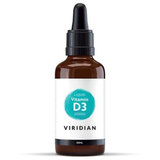 VIRIDIAN LIQUID VIT.D3 2000IU VEGAN50ML