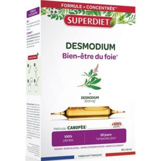SUPERDIET DESMODIUM 20 AMP X 15ML