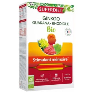 SUPERDIET GINKGO BOOST BIO 20 AMP X 15ML