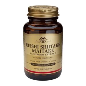 SOLGAR REISHI SHITAKE MAITAKE 50 VCÁPS