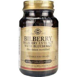 SOLGAR S.F.P.BILBERRY EXTRACT 60 VCÁPS