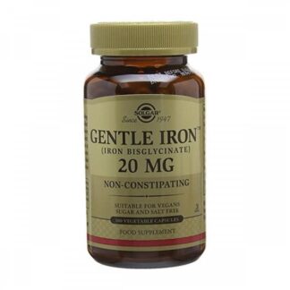 SOLGAR GENTLE IRON 20MG 180 VEG.CÁPSULES