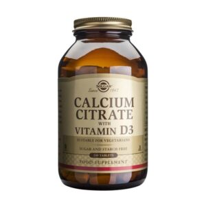 SOLGAR CÁLCIO CITRATE+VIT.D3 240TABS