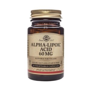 SOLGAR ALPHA LIPOIC ACID 60MG 30VCÁPS