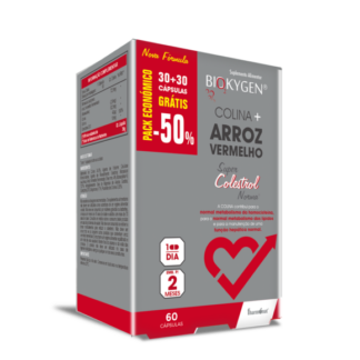 Biokygen Colina + Arroz Vermelhol Pack Económico