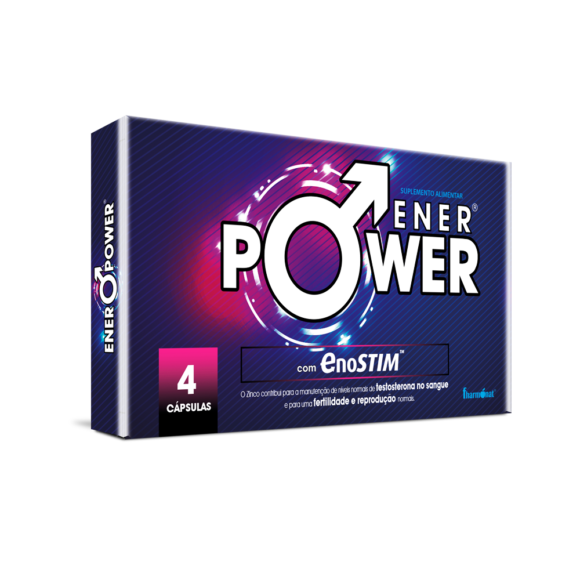 Enerpower com EnoStim™ 4 cápsulas