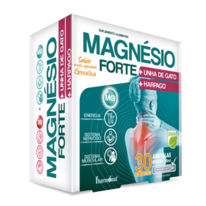 Magnésio Forte + Unha de Gato + Harpago 30 Ampolas