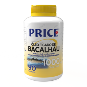 Óleo de Fígado de Bacalhau 90 cápsulas