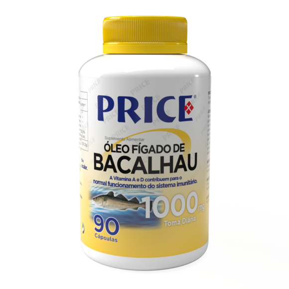 Óleo de Fígado de Bacalhau 90 cápsulas