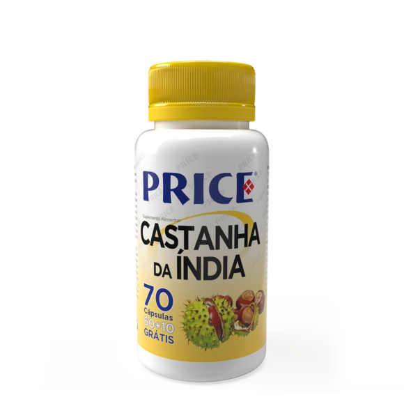 Castanha da índia 60+10 cápsulas