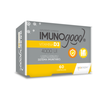 IMUNOGOOD®️ Vitamina D3 60 Cápsulas