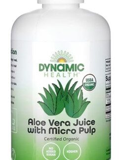 ALOE VERA JUICE WITH MICROPULP ORGANIC - 946 ml