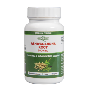 Quality of Life Labs - Ashwagandha Root 3600mg 90 Cápsulas