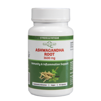 Quality of Life Labs - Ashwagandha Root 3600mg 90 Cápsulas