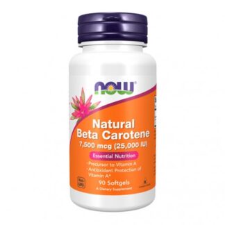 Beta carotene (natural)  25,000 u.i