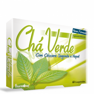 Chá Verde + Cascara Sagrada 60 comprimidos