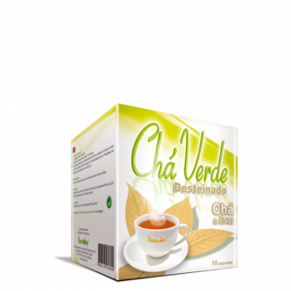 Chá Verde Desteinado 10 saquetas