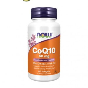 CoQ10 60 mg w/ Omega 3