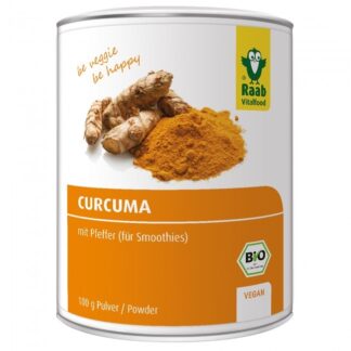 CURCUMA COM PIMENTA (para batidos) - 100 g em po