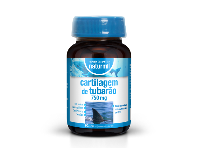 Cartilagem Tubarao 750mg 90 Caps