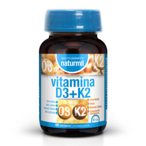 Vitamina D3 + K2 60 cmp Naturmil