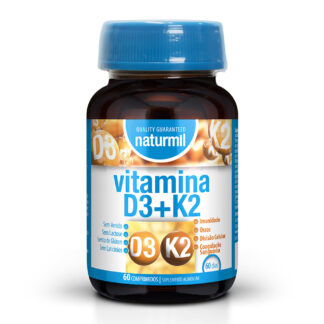 Vitamina D3 + K2 60 cmp Naturmil