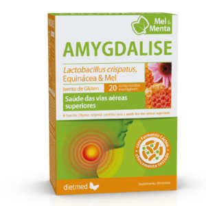 Amygdalise Mel e Limão 20 cmp