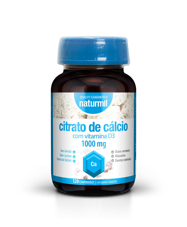 Citrato de Calcio 1000mg 120cmp