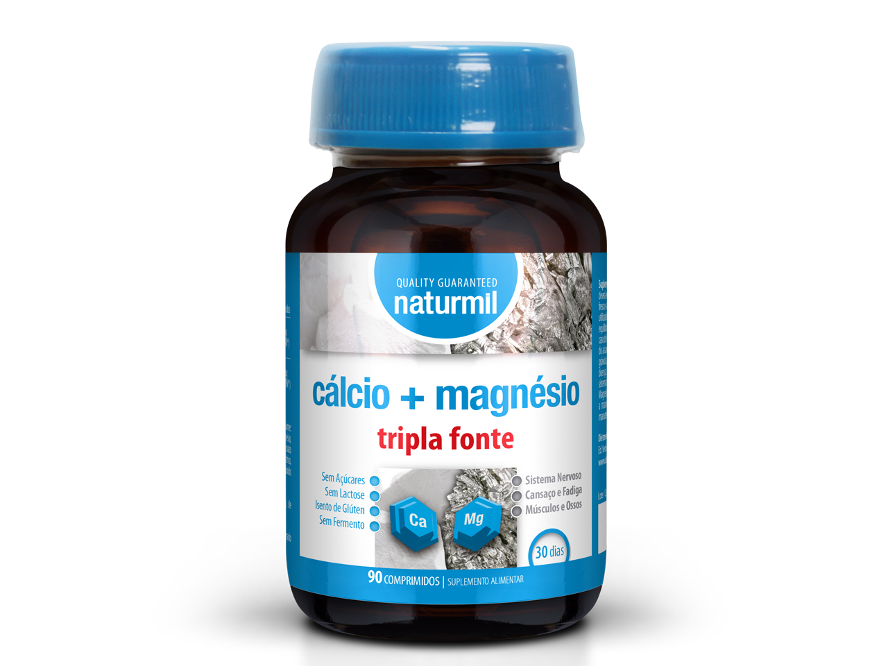 Calcio + Magnésio + Tripla Fonte 90cmp