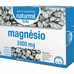 Magnésio Forte 3000mg 20x15ml Ampolas