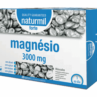 Magnésio Forte 3000mg 20x15ml Ampolas