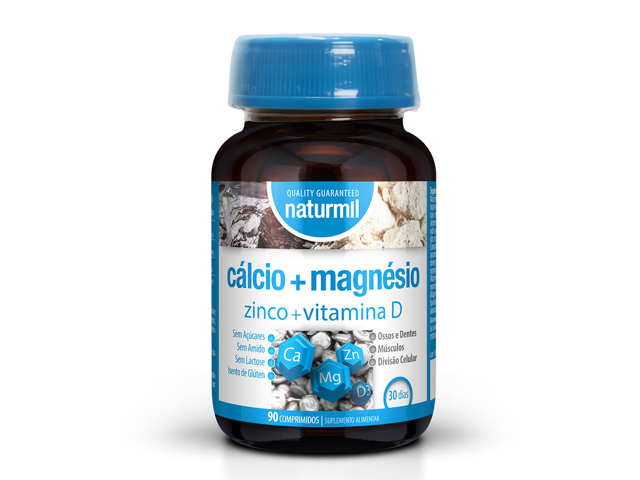 Calcio + Magnesio + Zinco + Vitamina D 90 comprimidos