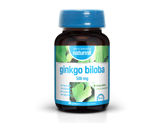 Ginkgo Biloba 500mg 90 comprimidos.
