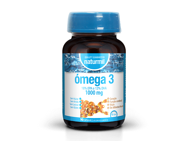 Omega-3 1000mg 18-12 +33% Capsulas 90 capsulas