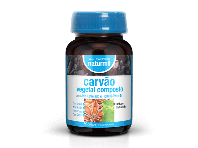 Carvão Vegetal Composto 90caps