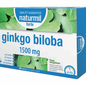 Ginkgo Biloba Forte 1500mg 20x15ml Ampolas