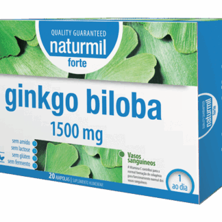 Ginkgo Biloba Forte 1500mg 20x15ml Ampolas