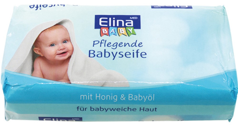 Elina Baby soap With Baby Oil & Honey 100gr