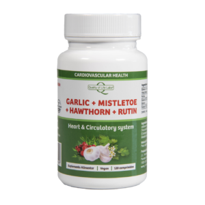Garlic+Mistletoe+Hawthorn+Rutin 120 Comp