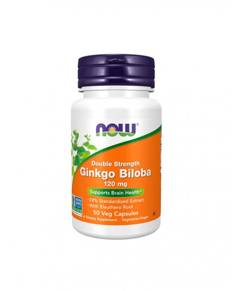 Ginkgo Biloba 120mg 50Vcaps